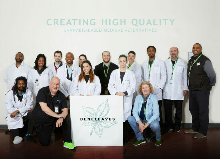 Local CBD Processor Whole Plant™, Partners with Ohio Cannabis Processor BeneLeaves for New High-CBD Medical Marijuana Vape 2 Beneleaves Group Photo Full Team